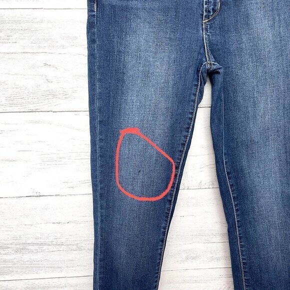 Articles of Society Women's Skinny Jeans Medium Wash Straight Leg size 28 - Picture 6 of 10
